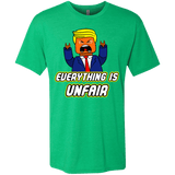 T-Shirts Envy / Small Everything Is Unfair Men's Triblend T-Shirt