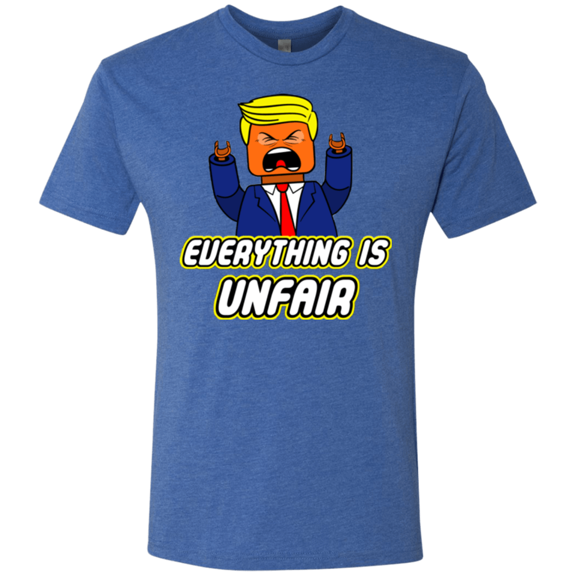 T-Shirts Vintage Royal / Small Everything Is Unfair Men's Triblend T-Shirt