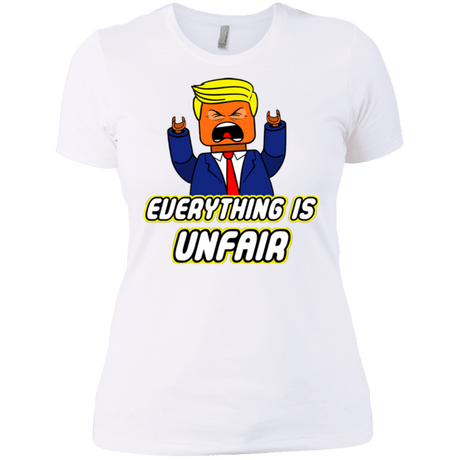 T-Shirts White / X-Small Everything Is Unfair Women's Premium T-Shirt