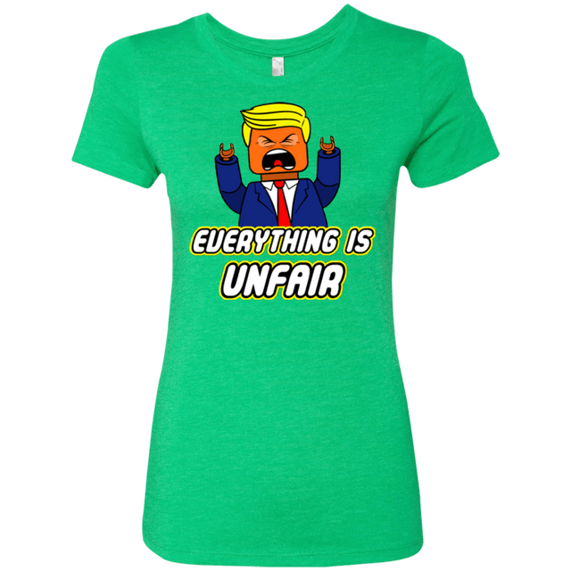 T-Shirts Envy / Small Everything Is Unfair Women's Triblend T-Shirt