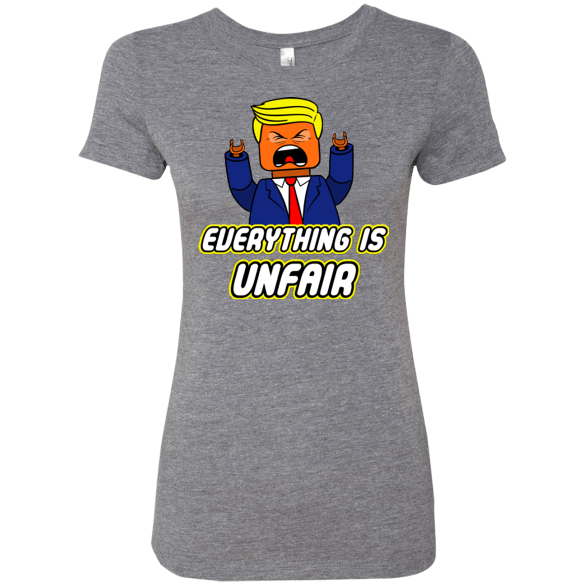 T-Shirts Premium Heather / Small Everything Is Unfair Women's Triblend T-Shirt