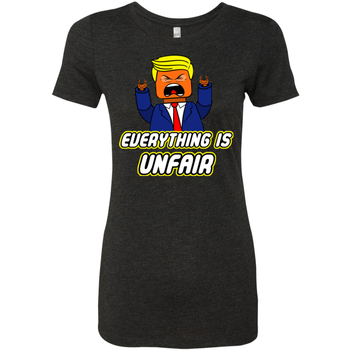 T-Shirts Vintage Black / Small Everything Is Unfair Women's Triblend T-Shirt