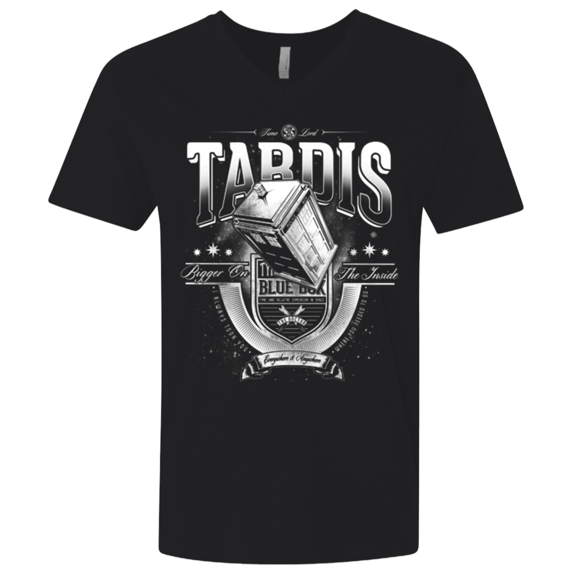 T-Shirts Black / X-Small Everywhere and Anywhere Men's Premium V-Neck