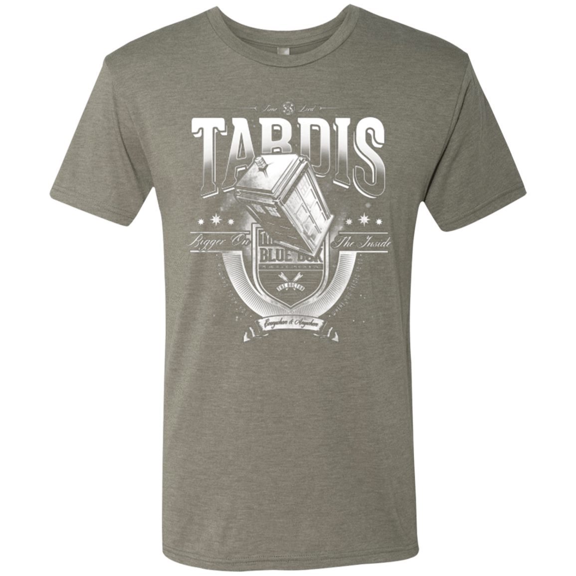 T-Shirts Venetian Grey / Small Everywhere and Anywhere Men's Triblend T-Shirt