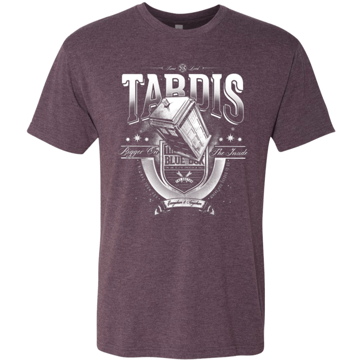 T-Shirts Vintage Purple / Small Everywhere and Anywhere Men's Triblend T-Shirt