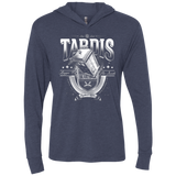 T-Shirts Vintage Navy / X-Small Everywhere and Anywhere Triblend Long Sleeve Hoodie Tee