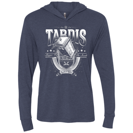 T-Shirts Vintage Navy / X-Small Everywhere and Anywhere Triblend Long Sleeve Hoodie Tee