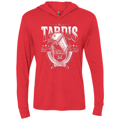 T-Shirts Vintage Red / X-Small Everywhere and Anywhere Triblend Long Sleeve Hoodie Tee