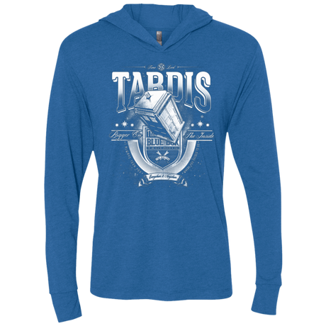 T-Shirts Vintage Royal / X-Small Everywhere and Anywhere Triblend Long Sleeve Hoodie Tee