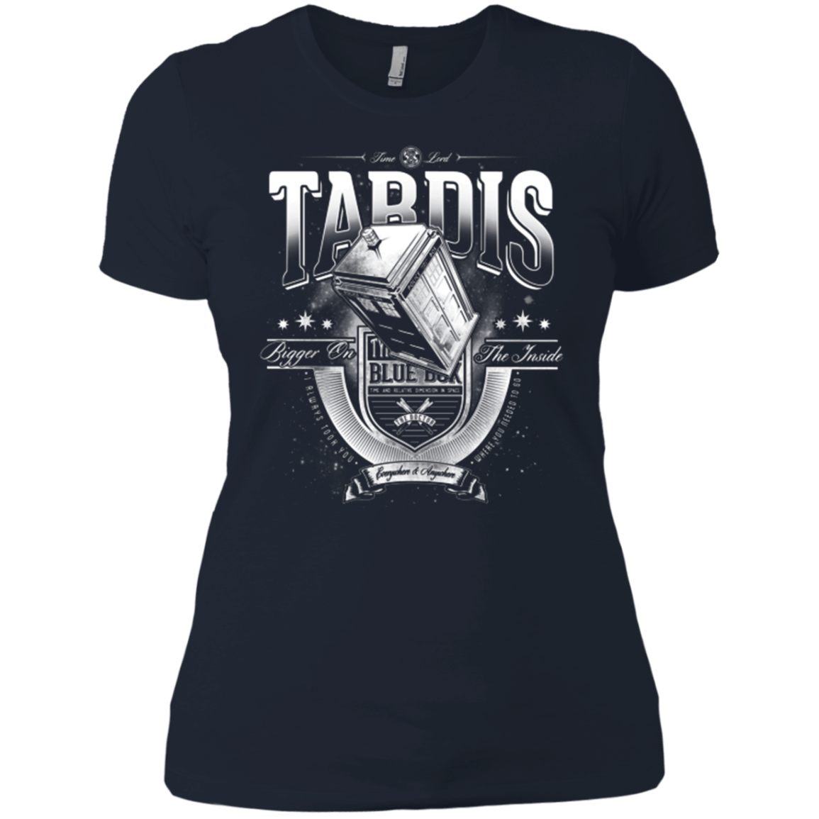 T-Shirts Midnight Navy / X-Small Everywhere and Anywhere Women's Premium T-Shirt
