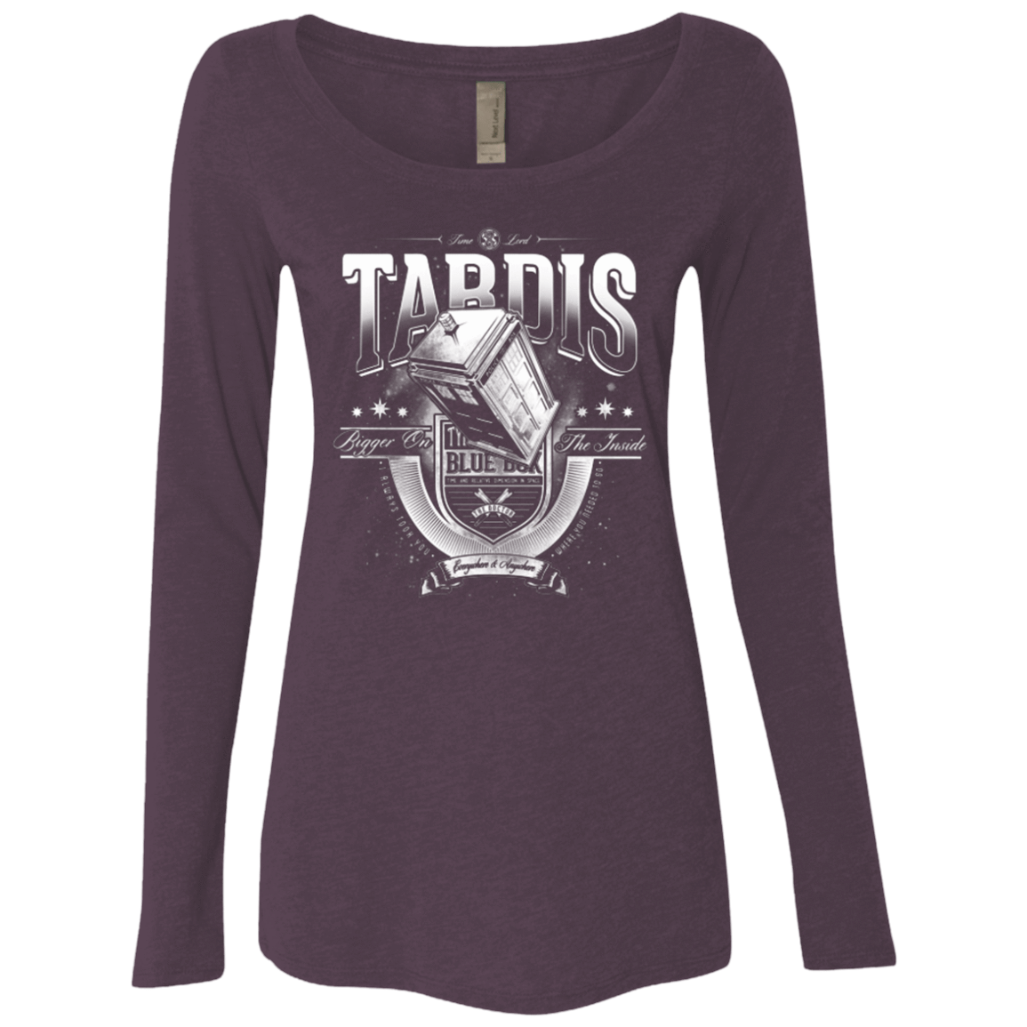 T-Shirts Vintage Purple / Small Everywhere and Anywhere Women's Triblend Long Sleeve Shirt