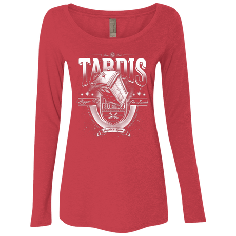 T-Shirts Vintage Red / Small Everywhere and Anywhere Women's Triblend Long Sleeve Shirt