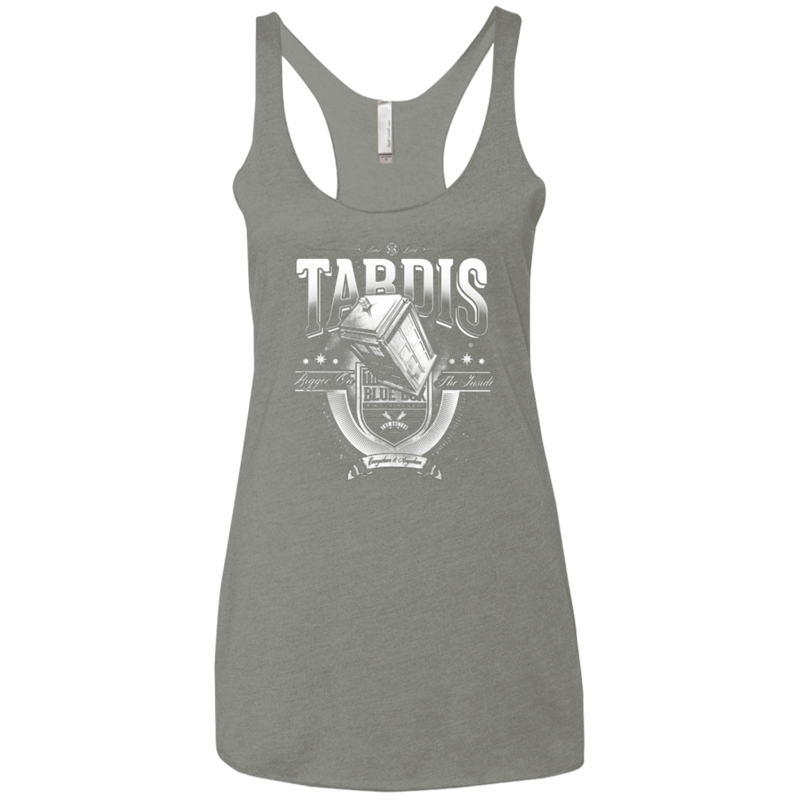 T-Shirts Venetian Grey / X-Small Everywhere and Anywhere Women's Triblend Racerback Tank