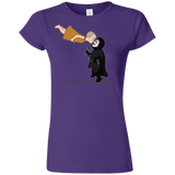 T-Shirts Purple / S Evey and V Junior Slimmer-Fit T-Shirt