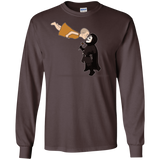 T-Shirts Dark Chocolate / S Evey and V Men's Long Sleeve T-Shirt