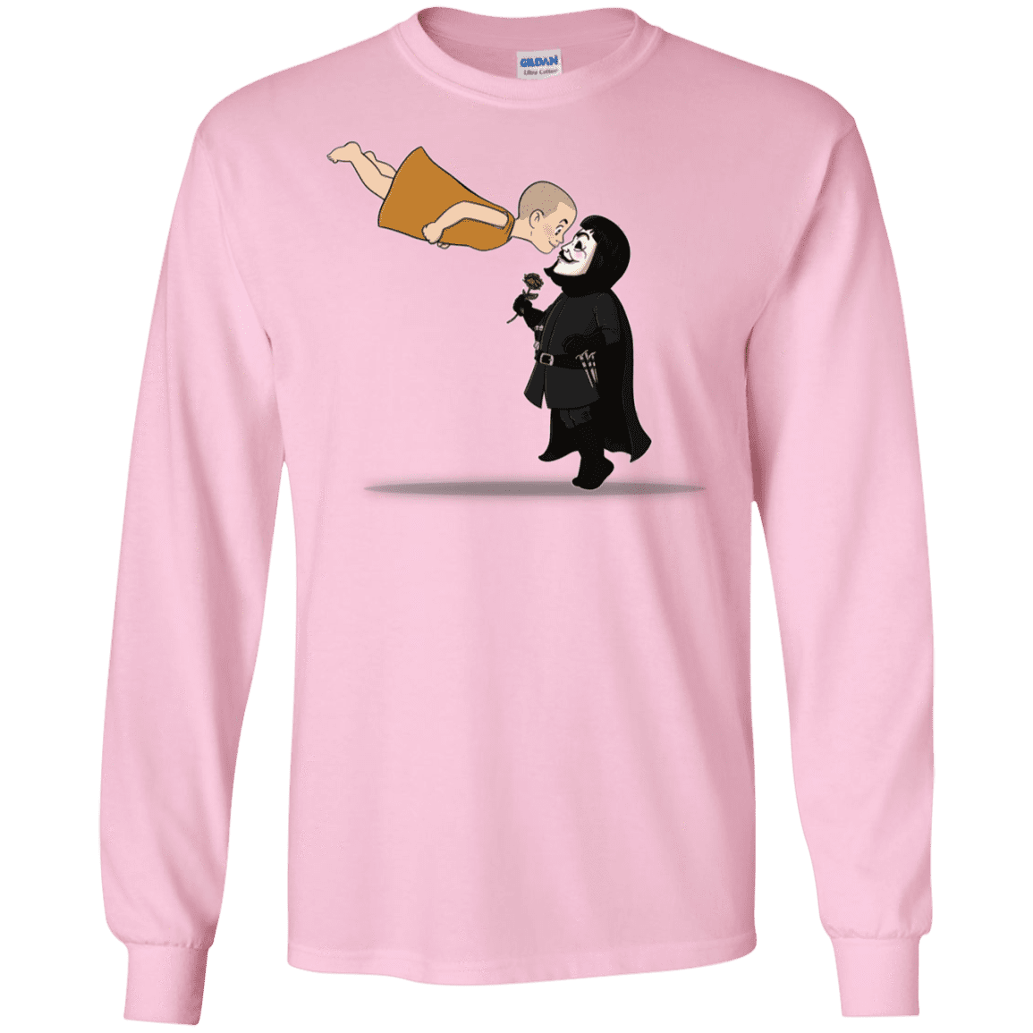 T-Shirts Light Pink / S Evey and V Men's Long Sleeve T-Shirt