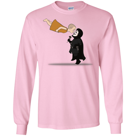 T-Shirts Light Pink / S Evey and V Men's Long Sleeve T-Shirt