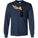 T-Shirts Navy / S Evey and V Men's Long Sleeve T-Shirt