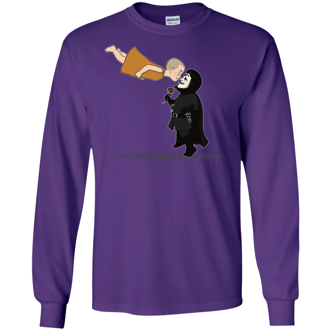 T-Shirts Purple / S Evey and V Men's Long Sleeve T-Shirt