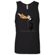 T-Shirts Black / S Evey and V Men's Premium Tank Top