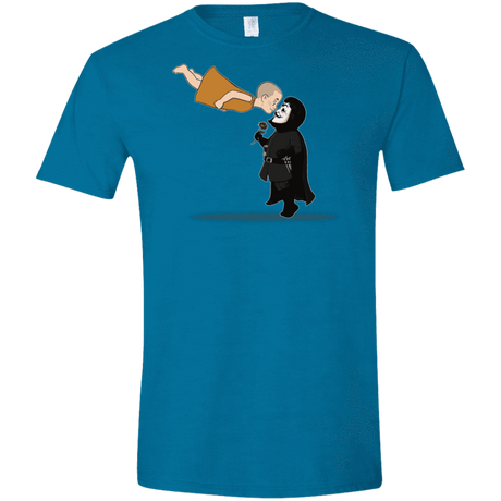 T-Shirts Antique Sapphire / S Evey and V Men's Semi-Fitted Softstyle