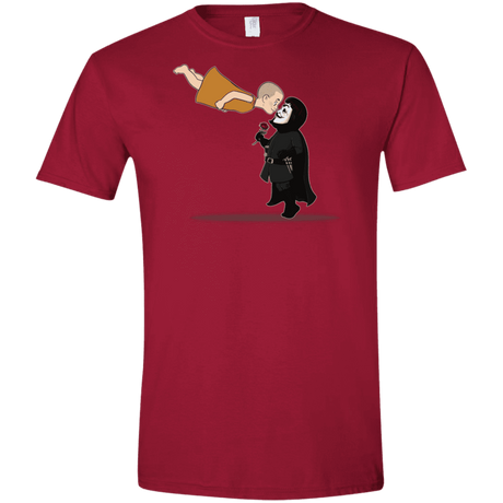 T-Shirts Cardinal Red / S Evey and V Men's Semi-Fitted Softstyle