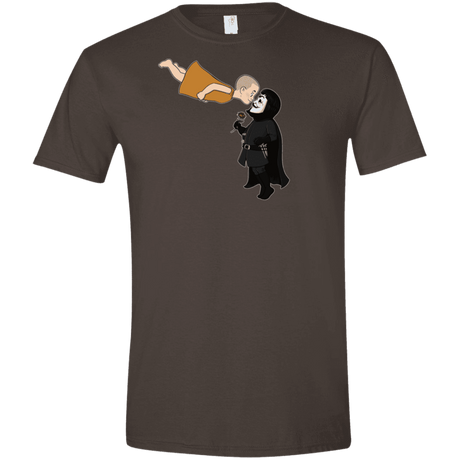 T-Shirts Dark Chocolate / S Evey and V Men's Semi-Fitted Softstyle