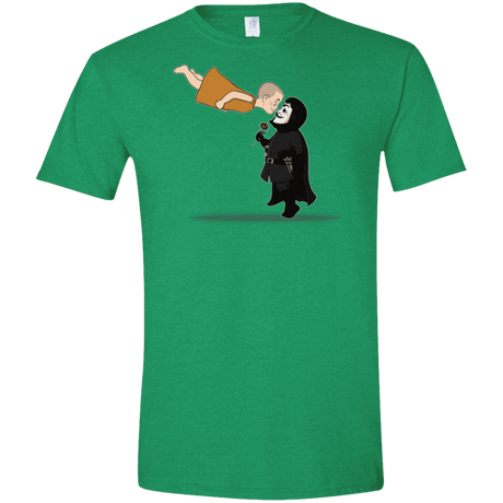 T-Shirts Heather Irish Green / M Evey and V Men's Semi-Fitted Softstyle