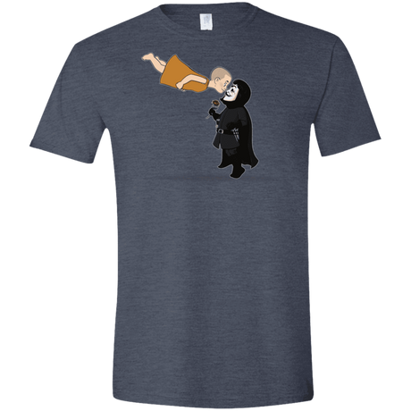 T-Shirts Heather Navy / S Evey and V Men's Semi-Fitted Softstyle