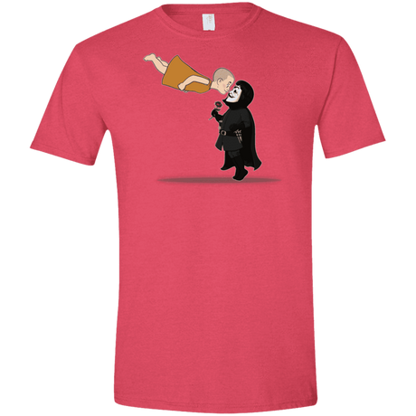 T-Shirts Heather Red / S Evey and V Men's Semi-Fitted Softstyle