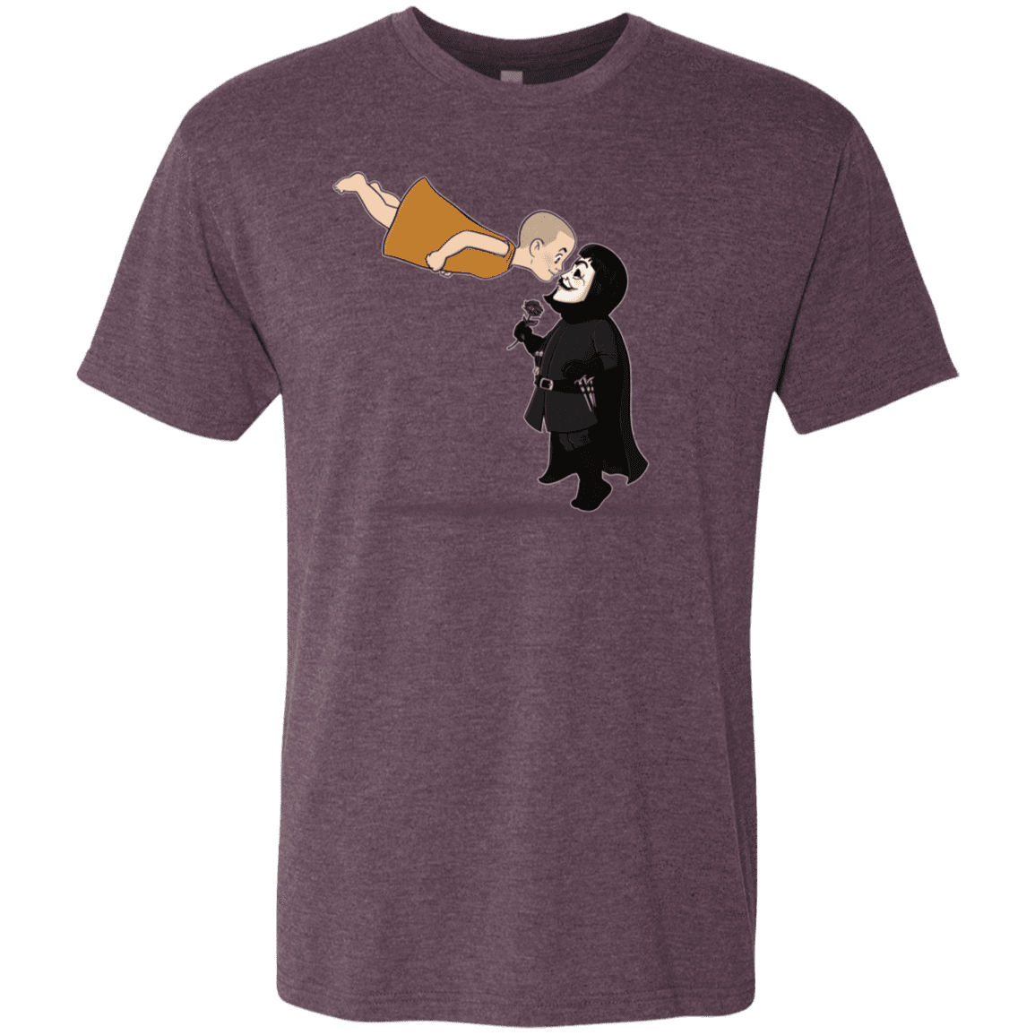 T-Shirts Vintage Purple / S Evey and V Men's Triblend T-Shirt