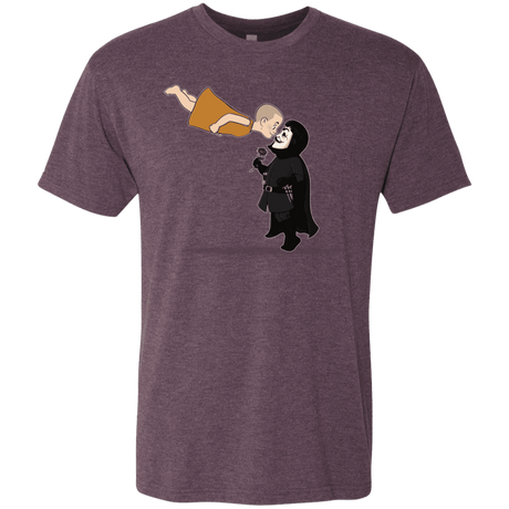 T-Shirts Vintage Purple / S Evey and V Men's Triblend T-Shirt