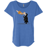 T-Shirts Vintage Royal / X-Small Evey and V Triblend Dolman Sleeve