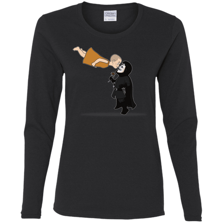 T-Shirts Black / S Evey and V Women's Long Sleeve T-Shirt