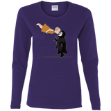 T-Shirts Purple / S Evey and V Women's Long Sleeve T-Shirt