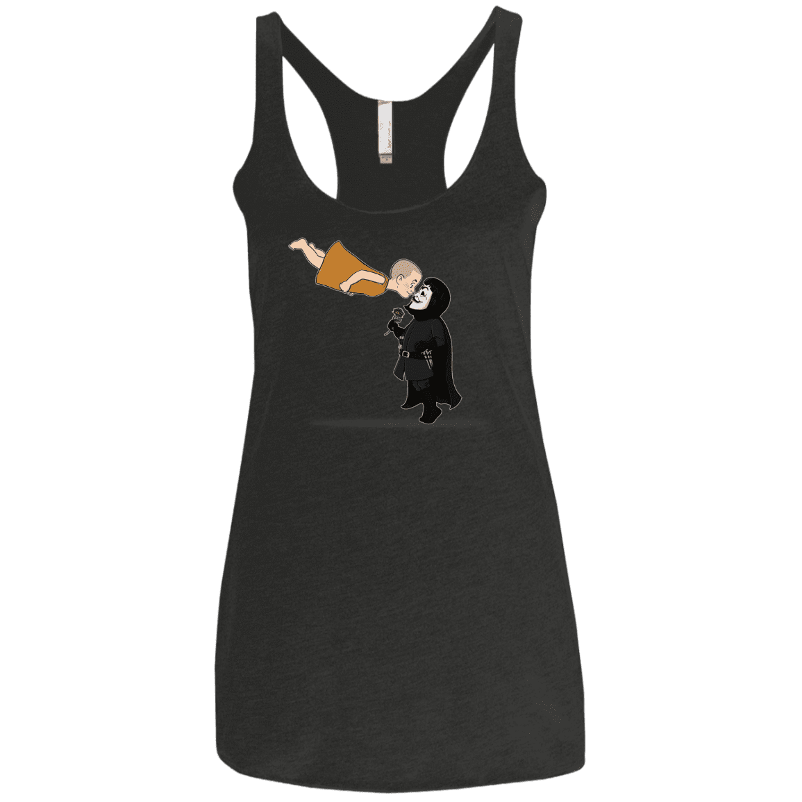 T-Shirts Vintage Black / X-Small Evey and V Women's Triblend Racerback Tank