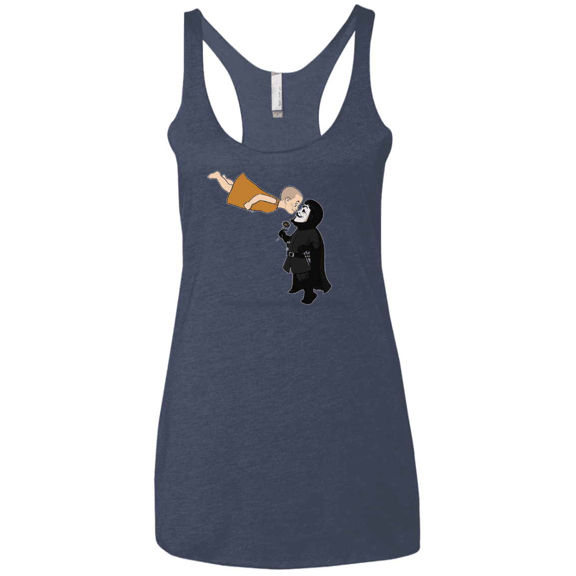 T-Shirts Vintage Navy / X-Small Evey and V Women's Triblend Racerback Tank