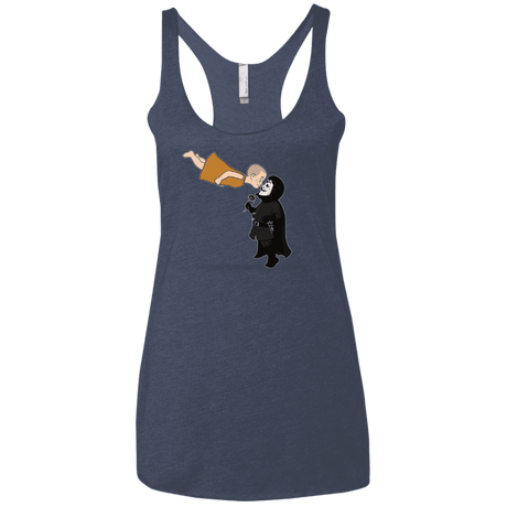 T-Shirts Vintage Navy / X-Small Evey and V Women's Triblend Racerback Tank