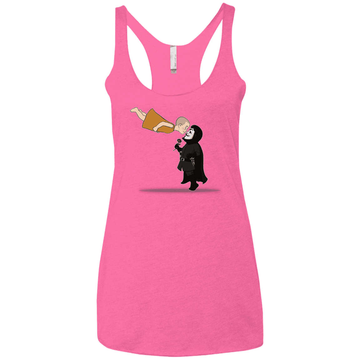 T-Shirts Vintage Pink / X-Small Evey and V Women's Triblend Racerback Tank