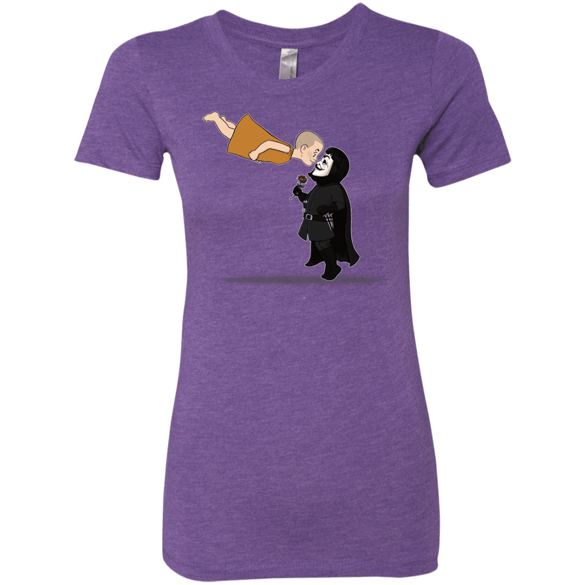 T-Shirts Purple Rush / S Evey and V Women's Triblend T-Shirt