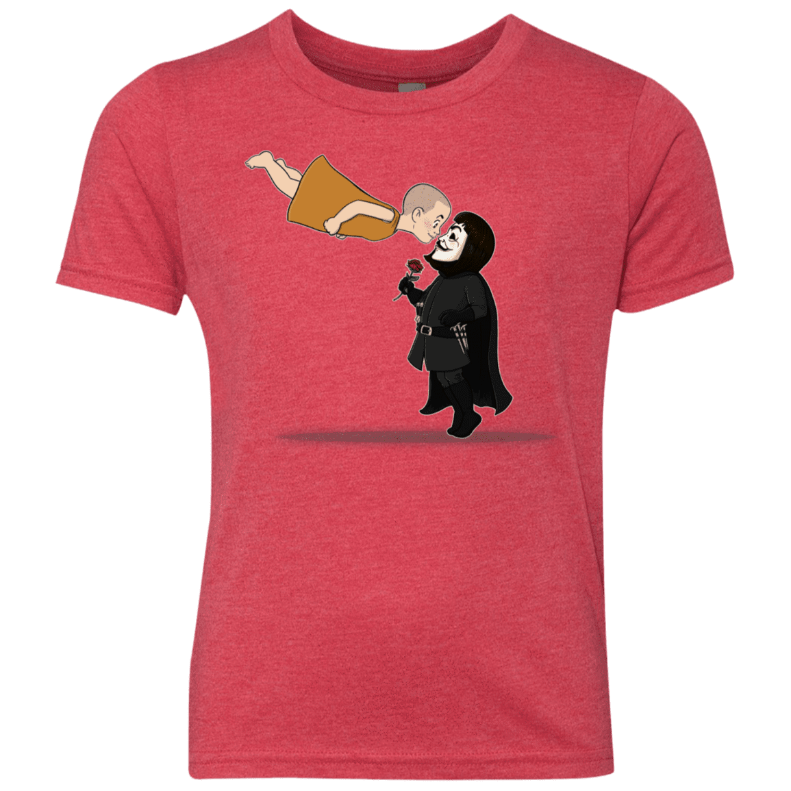 T-Shirts Vintage Red / YXS Evey and V Youth Triblend T-Shirt