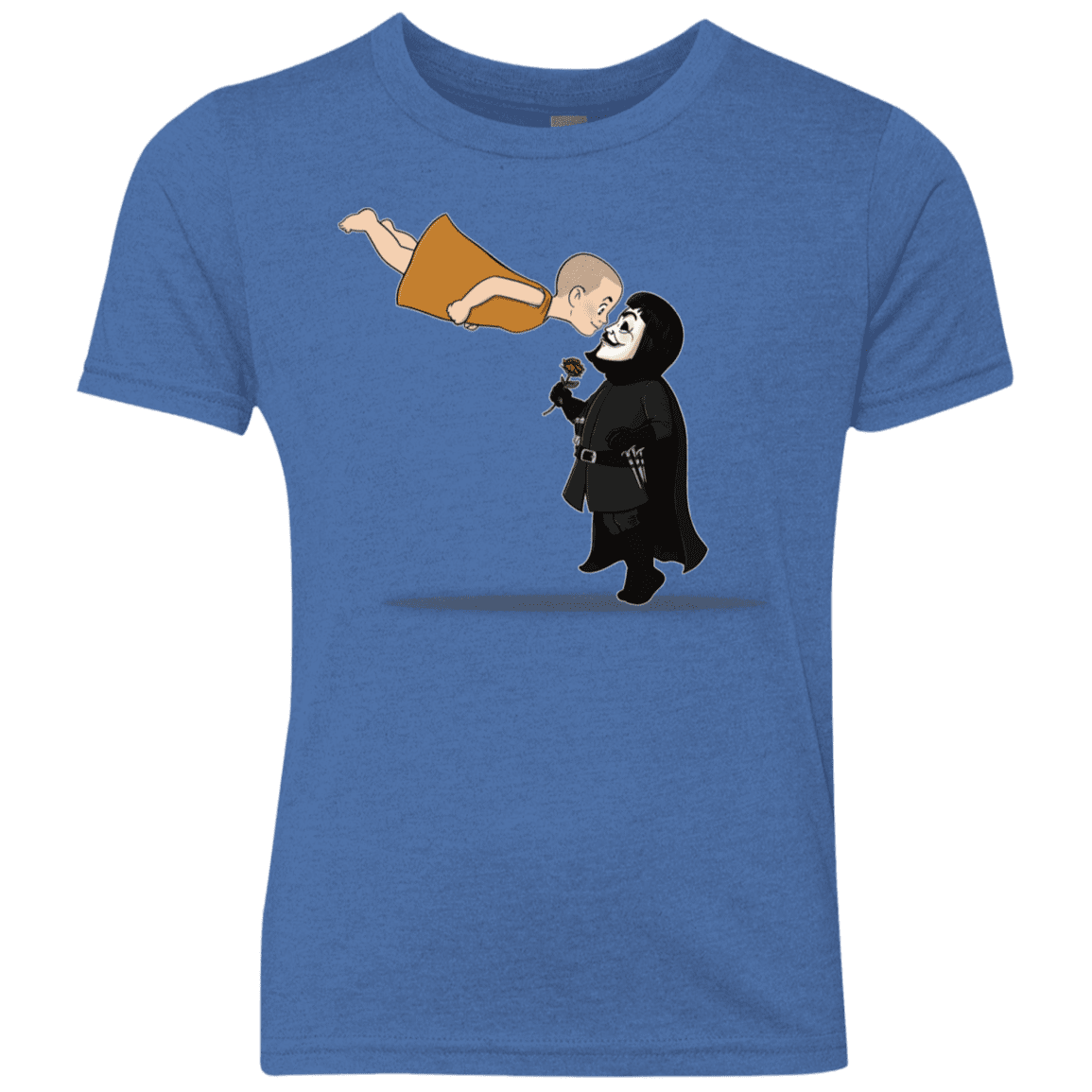 T-Shirts Vintage Royal / YXS Evey and V Youth Triblend T-Shirt