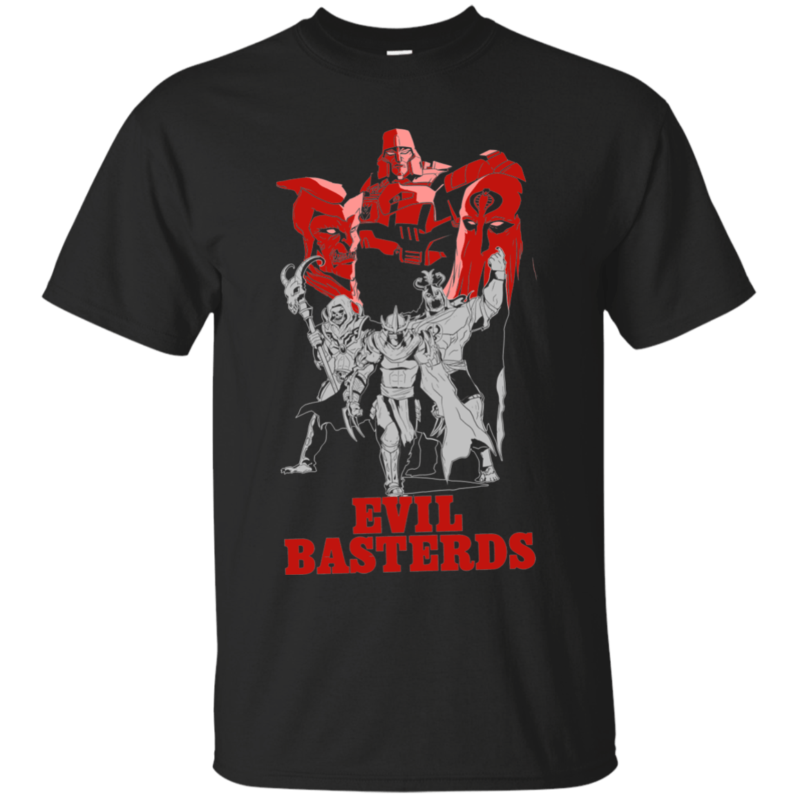 T-Shirts Black / S Evil Bastards T-Shirt