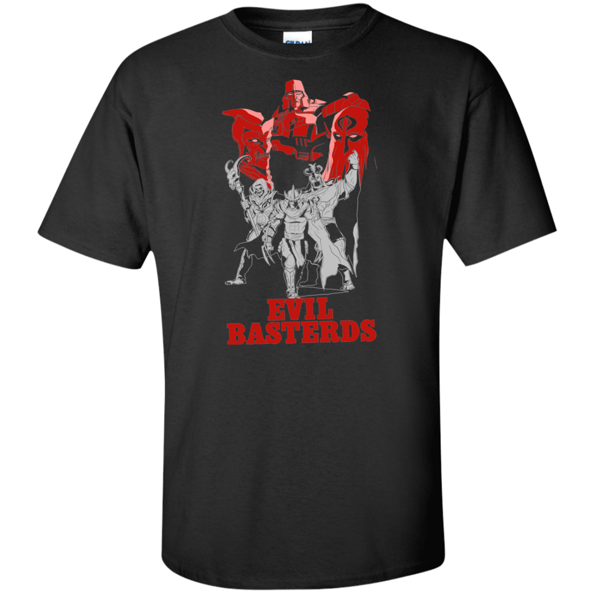 T-Shirts Black / XLT Evil Bastards Tall T-Shirt