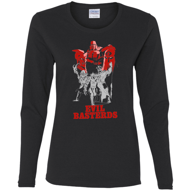 T-Shirts Black / S Evil Bastards Women's Long Sleeve T-Shirt