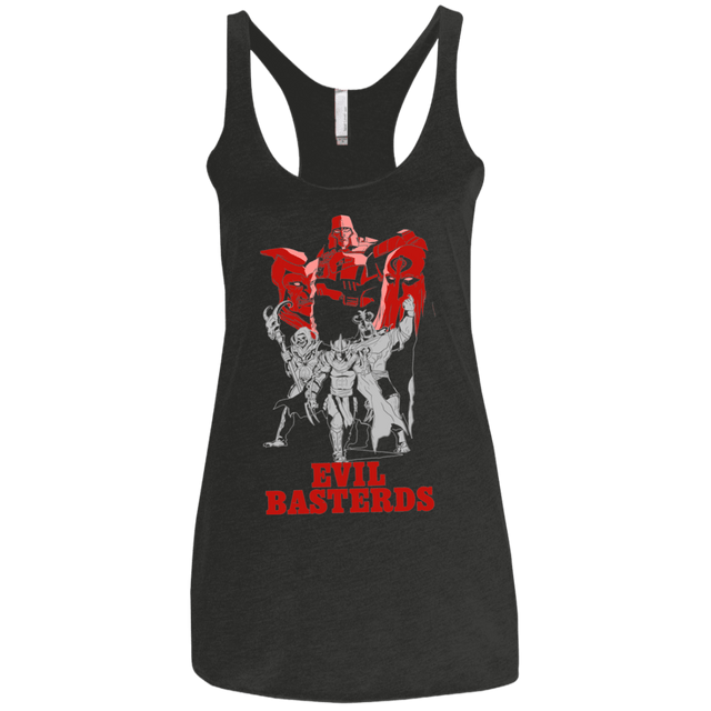 T-Shirts Vintage Black / X-Small Evil Bastards Women's Triblend Racerback Tank