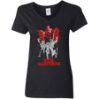 T-Shirts Black / S Evil Bastards Women's V-Neck T-Shirt