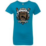 T-Shirts Turquoise / YXS Evil Crest Girls Premium T-Shirt