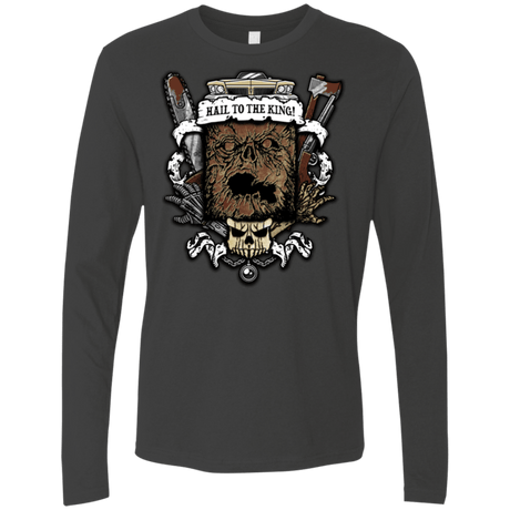 T-Shirts Heavy Metal / Small Evil Crest Men's Premium Long Sleeve