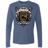T-Shirts Indigo / Small Evil Crest Men's Premium Long Sleeve